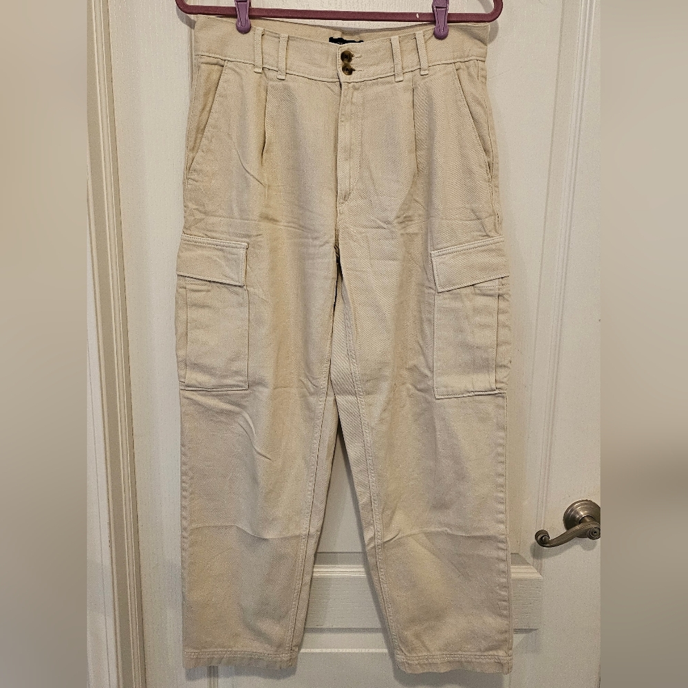 Banana Republic 100% Cotton Cargo Pants